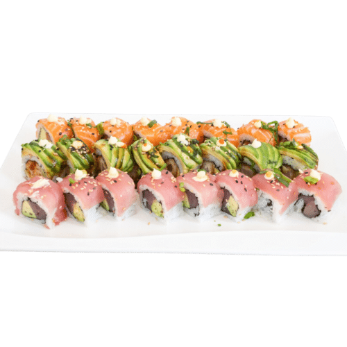 Rainbow mix roll