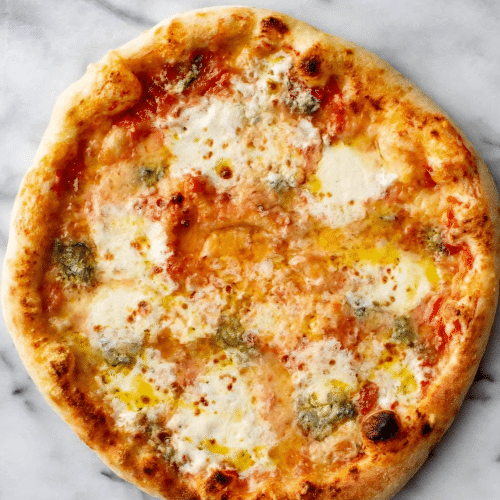 Pizza quattro formaggi