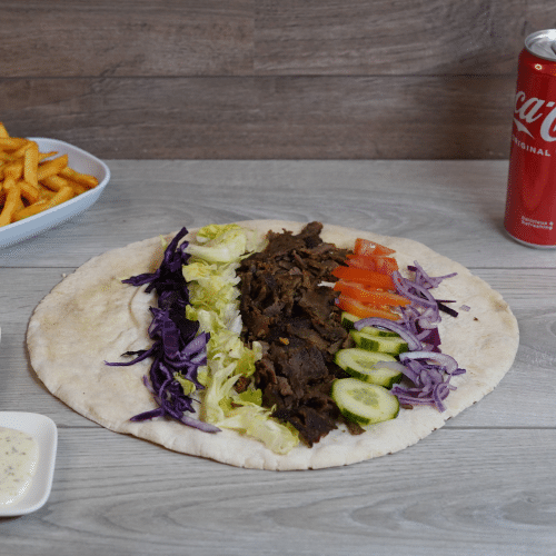 Yaprak döner dürüm menu