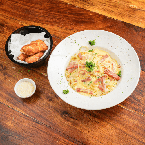 Pasta carbonara