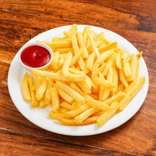 Patat ketchup