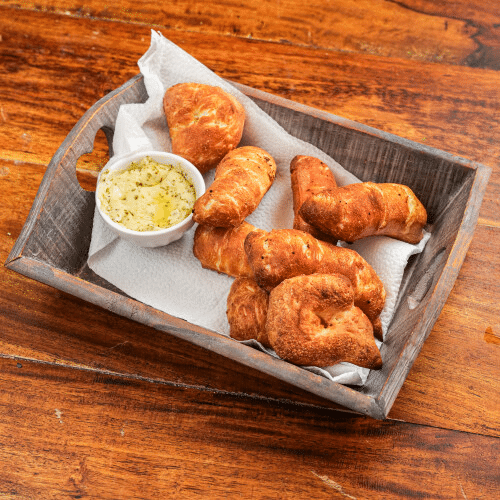 Stokbrood met kruidenboter