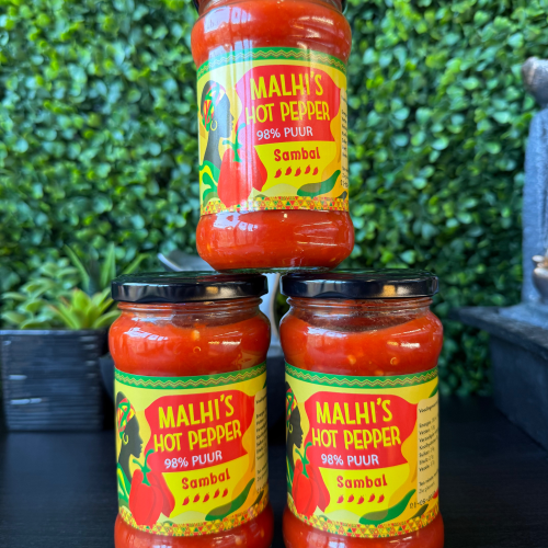 Malhis hot pepper rood