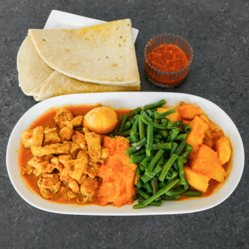 Roti kipfilet kerrie speciaal