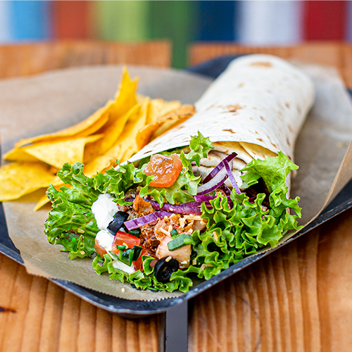 Burrito baja chicken