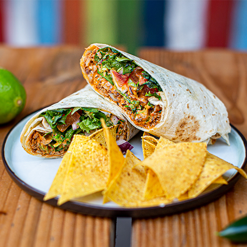 Chicken chipotle wrap