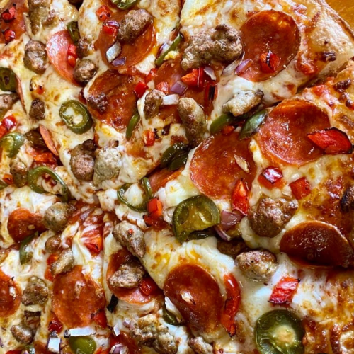 Pizza jalapeño