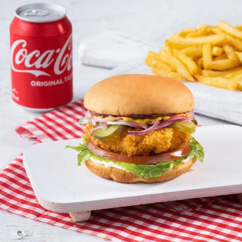 Chicken burger combi