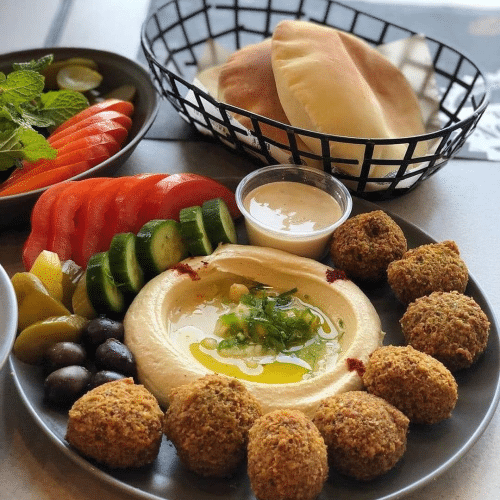 Falafel menu