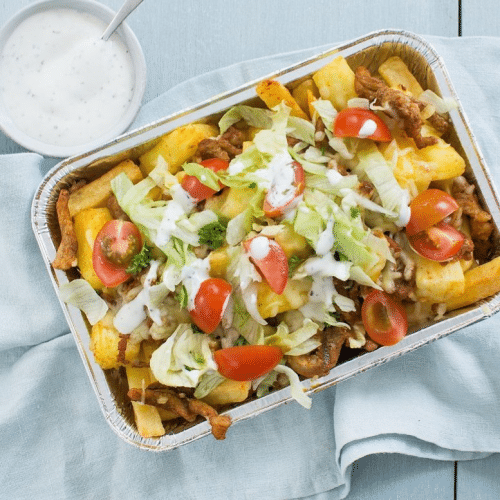 Kapsalon 2 spiezen