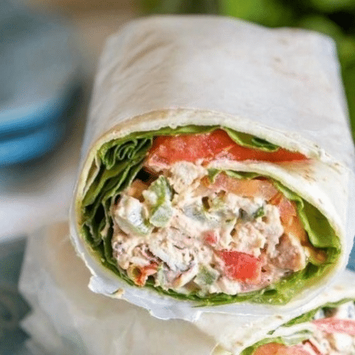 Wrap baba ganoush