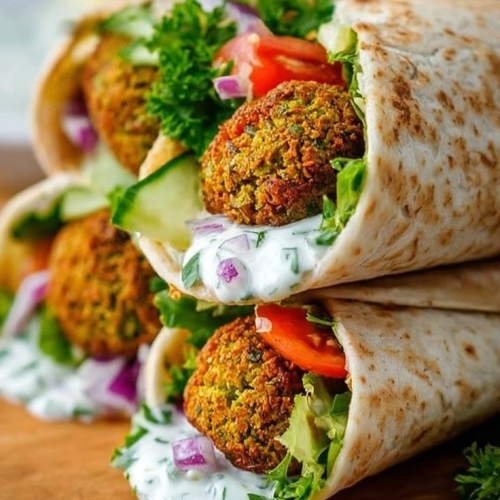 Wrap falafel