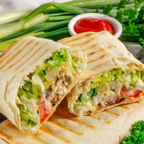 Wrap halloumi kaas