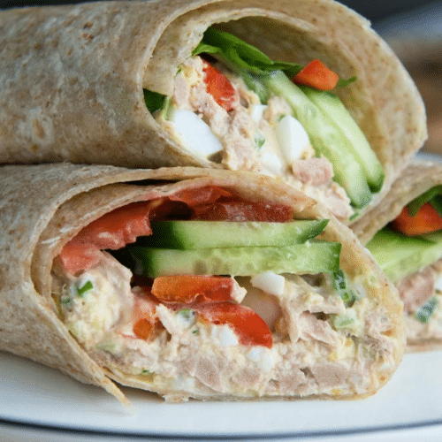 Wrap hummus