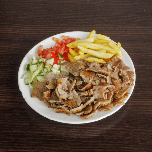 Kleine schotel döner