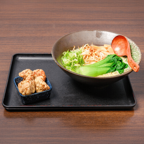 Karaage miso ramen