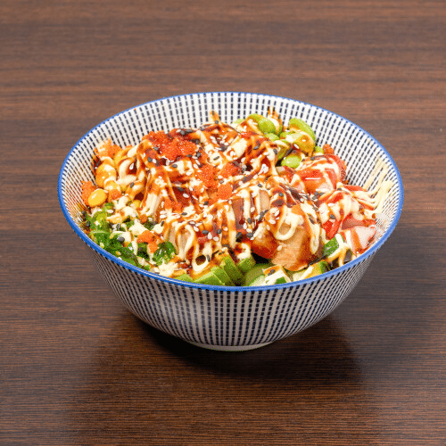 Poke bowl zalm