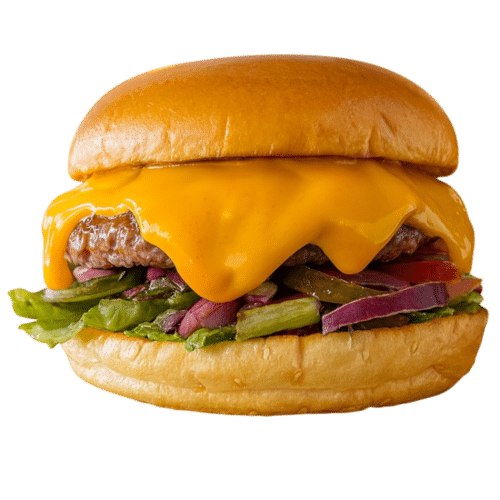 Cheddar burger
