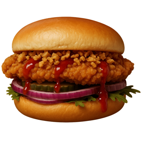 Chili chicken burger vega
