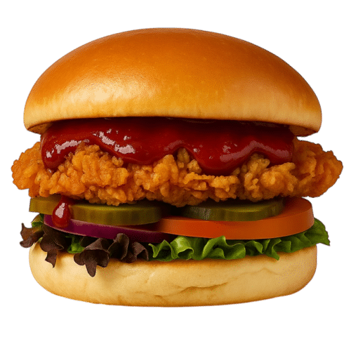 Classic chicken burger