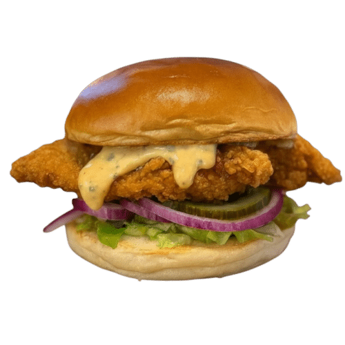 Jamballa chicken burger