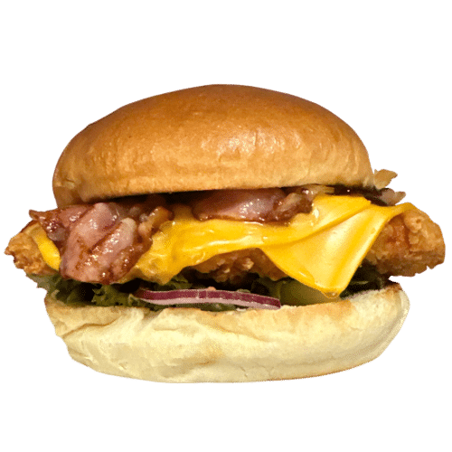 Smoky chicken burger