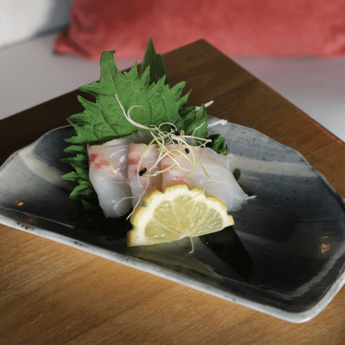 Sashimi zeebaars