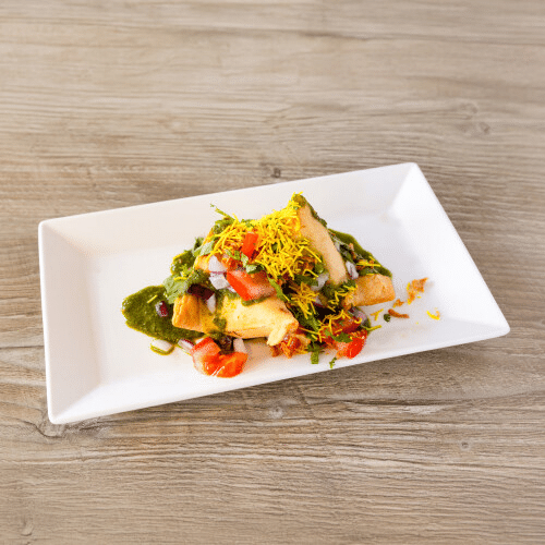 Samosa chaat vega