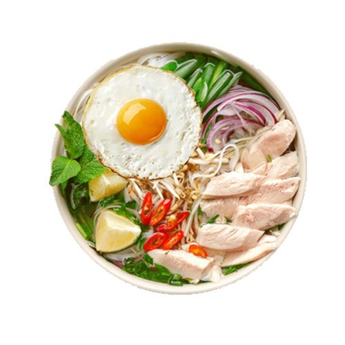 Pho (Vietnamese rijstnoedelsoep)