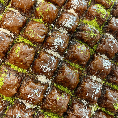 Chocolade baklava