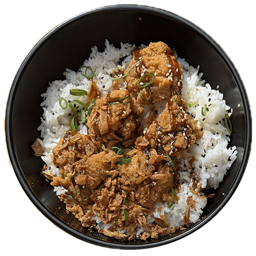 Rijst bowl karaage