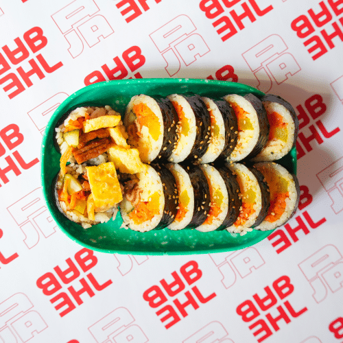 Yubu gimbab (fried tofu) 유부김밥