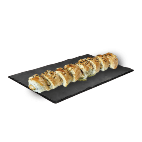 Flamed Salmon Ebi Roll (8pcs)