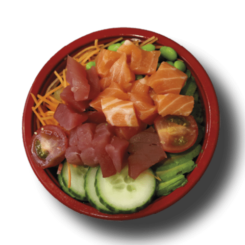 Salmon & Tuna Poke Bowl