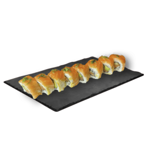 Soft Shell Salmon Roll (8pcs)