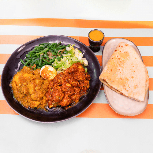 Roti spicy chicken Thai