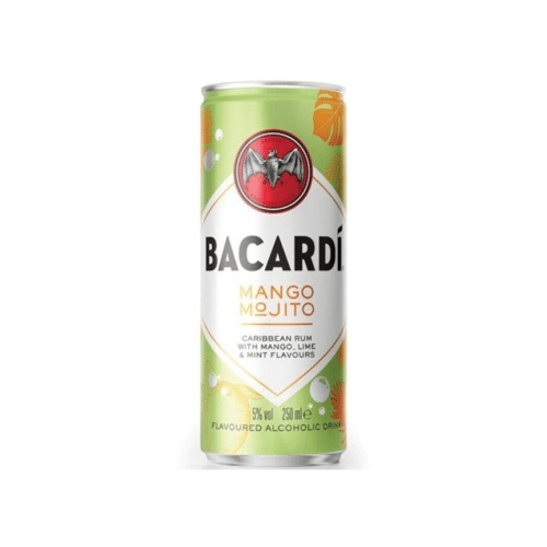 Bacardi Mango mojito blik 250 ml