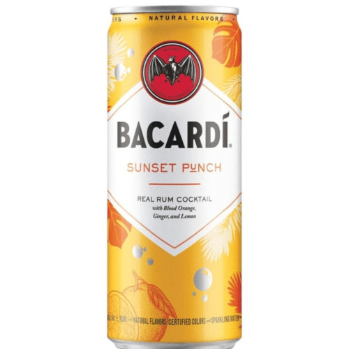 Bacardi Sunset punch blik 250ml