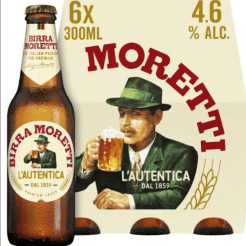 Bira Moretti Italiaans bier