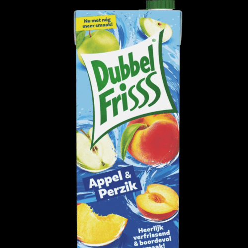 Dubbelfris appel perzik 1.5L