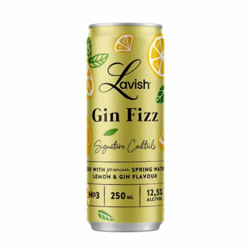 Lavish Gin fizz