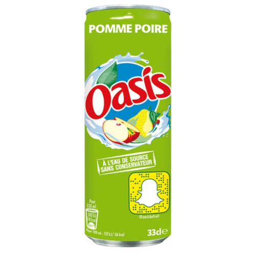 Oasis Appel Peer 330ml