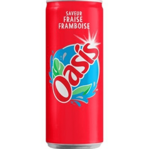 Oasis Aardbei Framboos 330ml