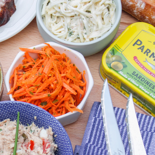 Carottes râpées 100 gram