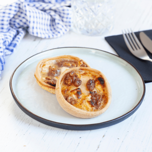 Quiche chèvre et noix