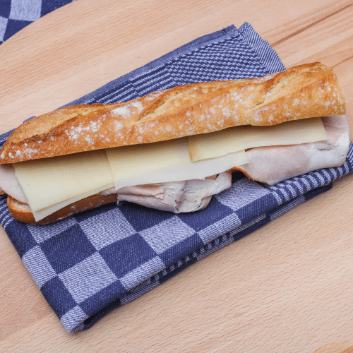 Sandwich jambon fromage