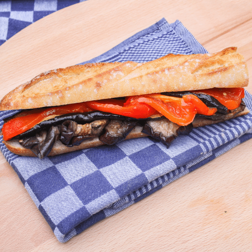 Sandwich legumes grilles