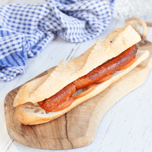 Sandwich merguez de dinde