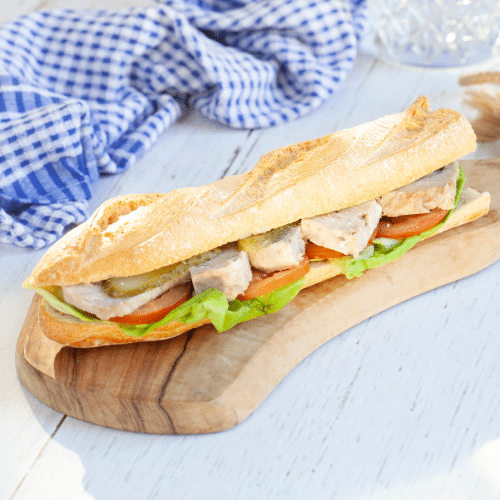 Sandwich paté de campagne