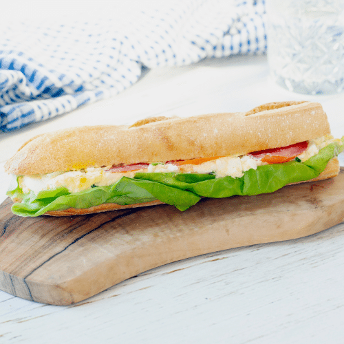 Sandwich salade d'oeuf